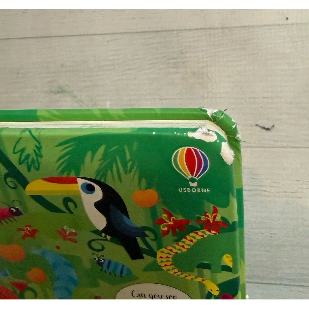 Usborne‎ Paper Pie jungle picture puzzle book